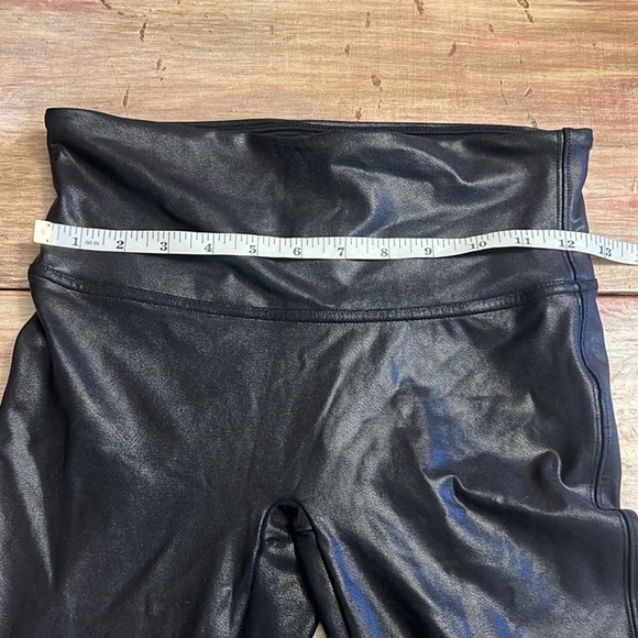 Spanx,Slimming Black Shimmer, Must Own A Pair of Spanx🔥🔥, EUC, Size Med. - Picture 11 of 12